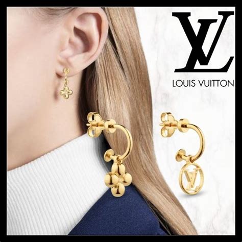 lv blooming earrings